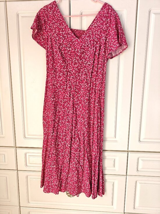 Dresses & Skirts - Old Navy Pink/White Floral Dress, Size Medium, New